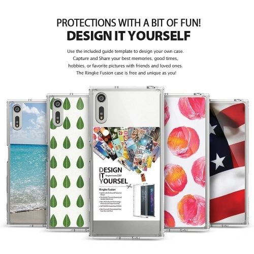 Etui Ringke Fusion Xperia XZ Crystal View