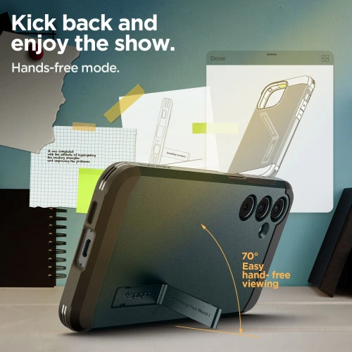 Kup Etui Spigen Tough Armor Samsung Galaxy A55 5G Abisz Zöld - SPN3375 - {ean13} - Sklep Home Screen