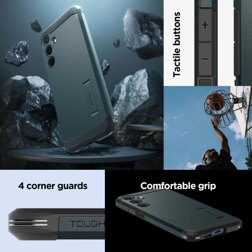 Kup Etui Spigen Tough Armor Samsung Galaxy A55 5G Abisz Zöld - SPN3375 - {ean13} - Sklep Home Screen