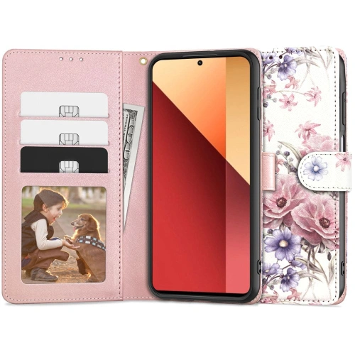 Kup Etui Tech-Protect Wallet Xiaomi Redmi Note 13 Pro 4G Virágzó Virág - THP2707 - {ean13} - Sklep Home Screen