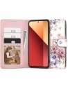 Etui Tech-Protect Wallet Xiaomi Redmi Note 13 Pro 4G Virágzó Virág