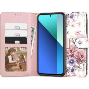 Kup Etui Tech-Protect Wallet Xiaomi Redmi Note 13 4G Blossom Flower - THP2711 - {ean13} - Sklep Home Screen