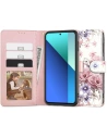 Etui Tech-Protect Wallet Xiaomi Redmi Note 13 4G Blossom Flower