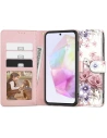 Etui Tech-Protect Wallet Samsung Galaxy A35 5G Floare de cireș
