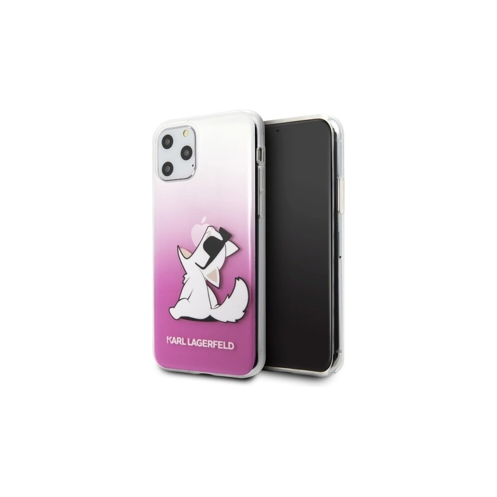 Karl Lagerfeld KLHCN58CFNRCPI iPhone 11 Pro hardcase różowy/pink Choupette Fun