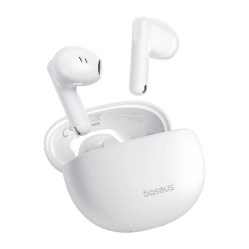 Kup Bezprzewodowe słuchawki douszne TWS Baseus Bowie E12 Bluetooth 5.3 (białe) - BSU4856 - {ean13} - Sklep Home Screen