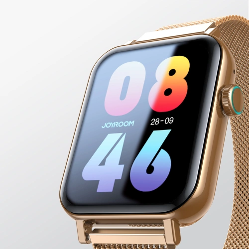 Kup Smartwatch Joyroom JR-FT5 IP68 Bluetooth 5.3 złoty - JYR992 - {ean13} - Sklep Home Screen