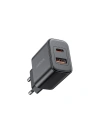 Kup Încărcător de rețea Joyroom JR-TCF05 20W USB-A, USB-C + cablu USB-C / USB-C negru - JYR994 - {ean13} - Sklep Home Screen