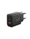 Kup Încărcător de rețea Joyroom JR-TCF05 20W USB-A, USB-C + cablu USB-C / USB-C negru - JYR994 - {ean13} - Sklep Home Screen