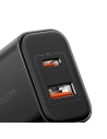 Kup Încărcător de rețea Joyroom JR-TCF05 20W USB-A, USB-C + cablu USB-C / USB-C negru - JYR994 - {ean13} - Sklep Home Screen
