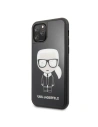 Kup Karl Lagerfeld KLHCN58DLFKBK iPhone 11 Pro schwarz/schwarz Hartschalenetui Iconic Karl Glitter - KLD113BLK - {ean13} - Sklep Home Screen
