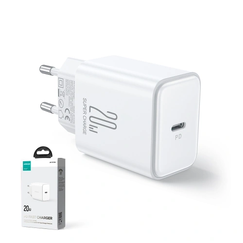 Kup Ładowarka sieciowa Joyroom JR-TCF06 USB-C PD 20W biała - JYR997 - {ean13} - Sklep Home Screen