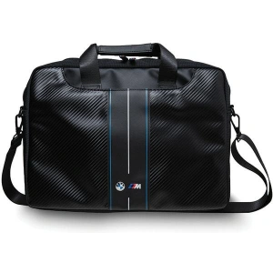 Kup Torba BMW BMCB15COMSCAKL 15" Bag Carbon Blue Stripes negru/black - BMW667 - {ean13} - Sklep Home Screen