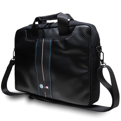 Kup Torba BMW BMCB15COMSCAKL 15" Tasche Carbon Blau Streifen schwarz/black - BMW667 - {ean13} - Sklep Home Screen