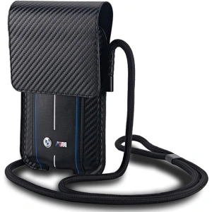 Kup Tasche BMW BMPSP15XMSCAKL Geldbörse Tasche Carbon Blaue Streifen schwarz/black - BMW669 - {ean13} - Sklep Home Screen