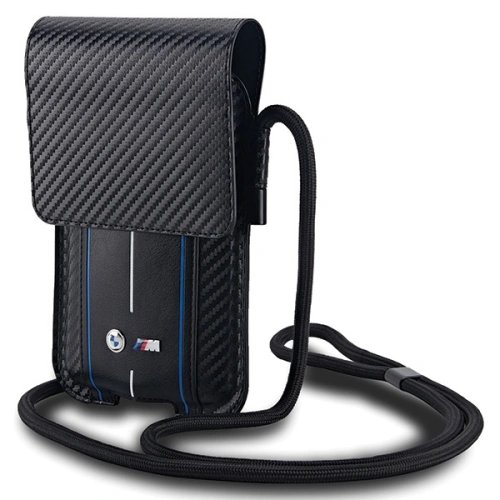 Kup Tasche BMW BMPSP15XMSCAKL Geldbörse Tasche Carbon Blaue Streifen schwarz/black - BMW669 - {ean13} - Sklep Home Screen