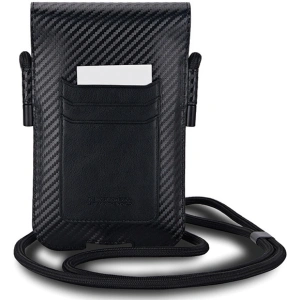Kup Torebka BMW BMPSP15XMSCAKL Wallet Bag Carbon Blue Stripes czarny/black - BMW669 - {ean13} - Sklep Home Screen