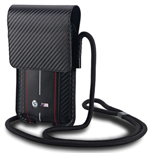 Kup Torebka BMW BMPSP15XMSCAKR Wallet Bag Carbon Red Stripes černá/black - BMW670 - {ean13} - Sklep Home Screen