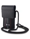 Kup Torebka BMW BMPSP15XMSCAKR Wallet Bag Carbon Red Stripes czarny/black - BMW670 - {ean13} - Sklep Home Screen