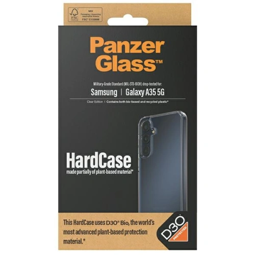 Kup Etui PanzerGlass HardCase Samsung Galaxy A35 5G D3O 3xMilitary grade przezroczysty/clear - PZG596 - {ean13} - Sklep Home Screen