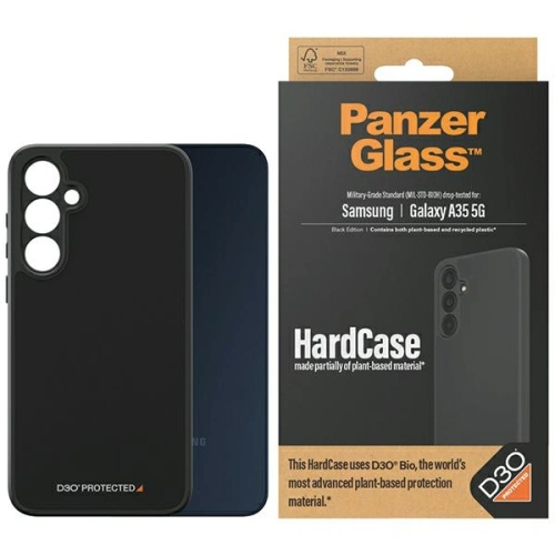 Kup Case PanzerGlass HardCase Samsung Galaxy A35 5G D3O 3xMilitary-Qualität schwarz/black - PZG597 - {ean13} - Sklep Home Screen