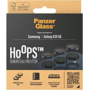 Kup Szkło na obiektyw aparatu PanzerGlass Hoops Camera Samsung Galaxy A35 5G czarny/black - PZG600 - {ean13} - Sklep Home Screen