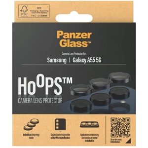 Kup Sticlă pentru obiectivul aparatului PanzerGlass Hoops Camera Samsung Galaxy A55 5G negru/black - PZG601 - {ean13} - Sklep Home Screen