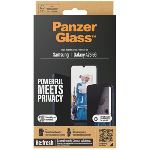 Kup Szkło hartowane PanzerGlass Ultra-Wide Fit Samsung Galaxy A25 5G - PZG605 - {ean13} - Sklep Home Screen