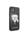 Kup Karl Lagerfeld KLHCN58DLHBK iPhone 11 Pro schwarz/schwarz Iconic Glitter Karl`s Head - KLD114BLK - {ean13} - Sklep Home Screen