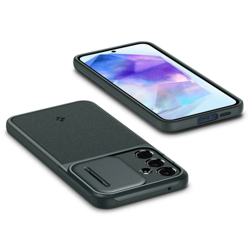 Kup Etui Spigen Optik Armor Samsung Galaxy A55 5G Abyss Green - SPN3376 - {ean13} - Sklep Home Screen