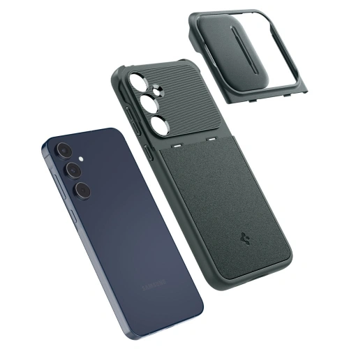 Kup Etui Spigen Optik Armor Samsung Galaxy A55 5G Abyss Green - SPN3376 - {ean13} - Sklep Home Screen