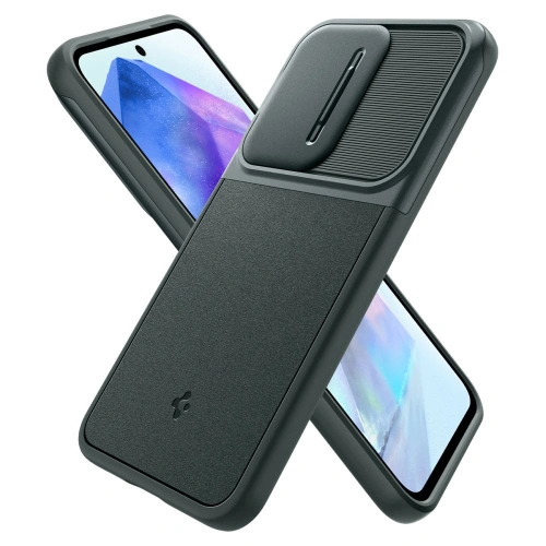 Kup Tok Spigen Optik Armor Samsung Galaxy A55 5G Abyss Green - SPN3376 - {ean13} - Sklep Home Screen
