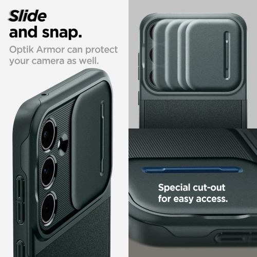 Kup Case Spigen Optik Armor Samsung Galaxy A55 5G Abyss Green - SPN3376 - {ean13} - Sklep Home Screen