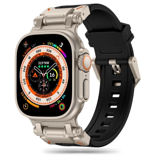 Kup Tech-Protect Delta Pro Apple Watch 4/5/6/7/8/9/SE/Ultra 42/44/45/49mm Schwarz/Titanium - THP2716 - {ean13} - Sklep Home Screen