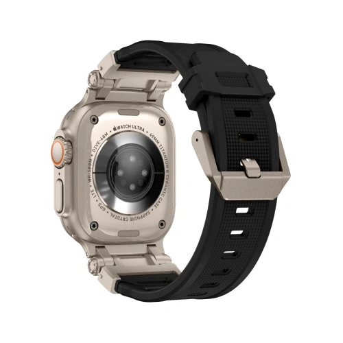 Kup Pasek Tech-Protect Delta Pro Apple Watch 4/5/6/7/8/9/SE/Ultra 42/44/45/49mm Černý/titanový - THP2716 - {ean13} - Sklep Home Screen