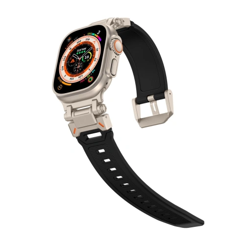 Kup Tech-Protect Delta Pro Apple Watch 4/5/6/7/8/9/SE/Ultra 42/44/45/49mm Schwarz/Titanium - THP2716 - {ean13} - Sklep Home Screen