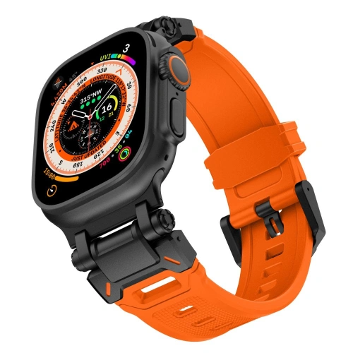 Kup Tech-Protect Delta Pro Apple Watch 4/5/6/7/8/9/SE/Ultra 42/44/45/49mm Orange/schwarz - THP2717 - {ean13} - Sklep Home Screen