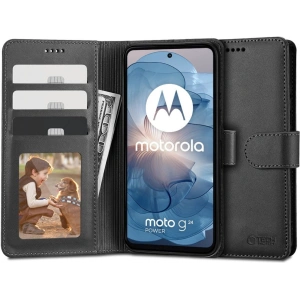 Kup Case Tech-Protect Wallet Motorola Moto G24 / G24 Power / G04 Schwarz - THP2718 - {ean13} - Sklep Home Screen