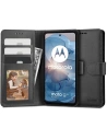 Case Tech-Protect Wallet Motorola Moto G24 / G24 Power / G04 Schwarz