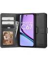 Etui Tech-Protect Wallet Realme C67 4G Fekete