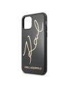 Kup Karl Lagerfeld KLHCN58DLKSBK iPhone 11 Pro schwarz/schwarz Hartschalenetui Signature Glitter - KLD115BLK - {ean13} - Sklep Home Screen