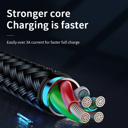 Kup Kabel Joyroom S-M411 USB-A / microUSB 3A 1.2m schwarz - JYR999 - {ean13} - Sklep Home Screen