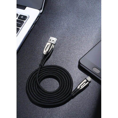 Kup Kábel Joyroom S-M411 USB-A / microUSB 3A 1.2m fekete - JYR999 - {ean13} - Sklep Home Screen