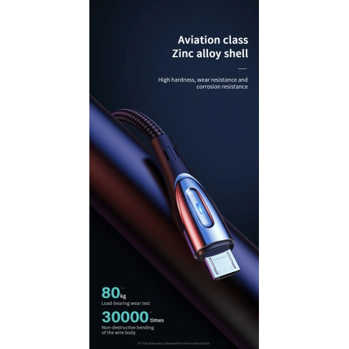 Kup Kabel Joyroom S-M411 USB-A / microUSB 3A 2m černý - JYR1000 - {ean13} - Sklep Home Screen