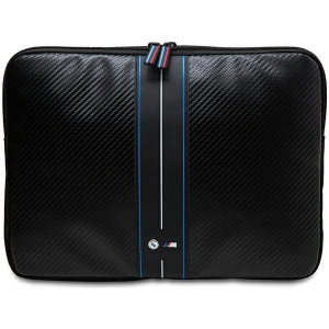 Kup Torba BMW Sleeve BMCS14COMSCAKL 14" Carbon Blue Stripes schwarz/black - BMW671 - {ean13} - Sklep Home Screen