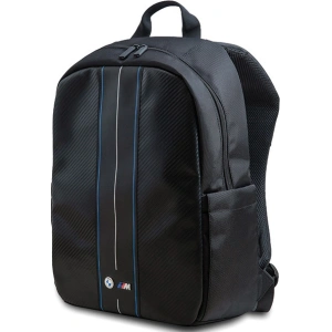 Kup Rucksack BMW BMBP15COMSCAKL 16" Carbon Blue Stripes schwarz/black - BMW673 - {ean13} - Sklep Home Screen
