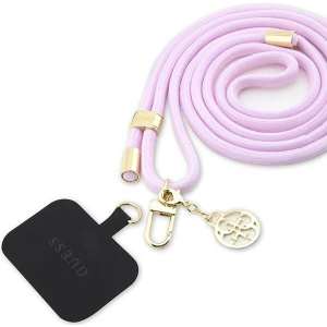 Kup Pasek Guess GUOUCNMG4EU Universal CBDY Cord Nylon 4G Metal Charm liliowy/lila - GUE3361 - {ean13} - Sklep Home Screen