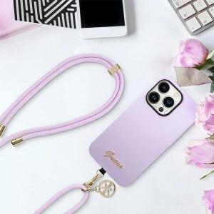 Kup Pasek Guess GUOUCNMG4EU Universal CBDY Cord Nylon 4G Metal Charm liliowy/lila - GUE3361 - {ean13} - Sklep Home Screen