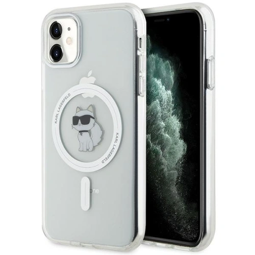 Kup Etui Karl Lagerfeld KLHMN61HFCCNOT Apple iPhone XR / 11 hardcase IML Choupette MagSafe průhledný/transparentní - KLD1947 - {ean13} - Sklep Home Screen
