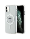 Etui Karl Lagerfeld KLHMN61HFCCNOT Apple iPhone XR / 11 hardcase IML Choupette MagSafe transparent/transparent